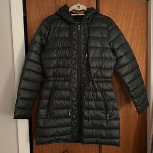 Kenneth Cole green puffer jacket